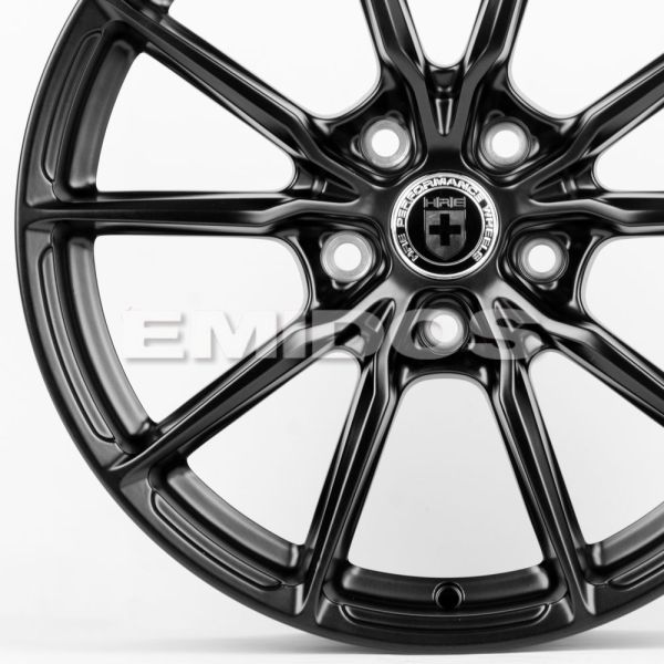 ЛИТЫЕ ДИСКИ 80566 HRE F112-CT345 17 J7.5 ET35 5X114.3 73.1 ЧЁРНЫЙ МАТОВЫЙ