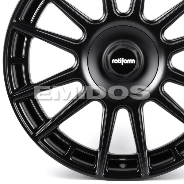 ЛИТЫЕ ДИСКИ 82233 ROTIFORM F086-SF101 20 J9 ET35 5X108/5X114.3 73.1 ЧЁРНЫЙ МАТОВЫЙ