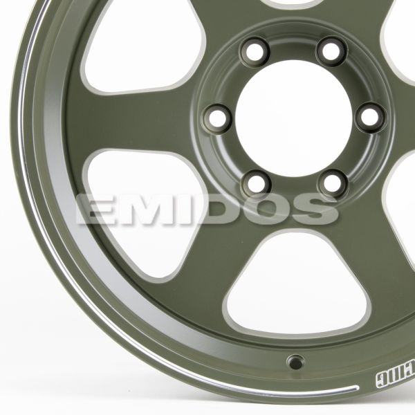 ЛИТЫЕ ДИСКИ 80784 RAYS 6070X-FG443 18 J9 ET0 6X139.7 106.1 ЗЕЛЁНЫЙ МАТОВЫЙ