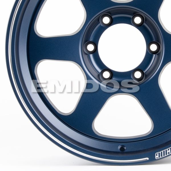 ЛИТЫЕ ДИСКИ 80785 RAYS 6070X-FG443 18 J9 ET0 6X139.7 106.1 СИНИЙ МАТОВЫЙ