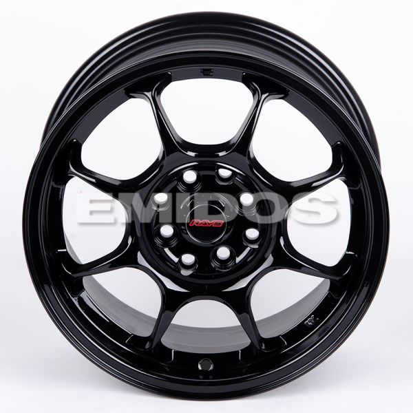 ЛИТЫЕ ДИСКИ 80833 RAYS K804X-CS214 15 J7 ET35 4X100/4X114.3 73.1 ЧЁРНЫЙ ГЛЯНЦЕВЫЙ