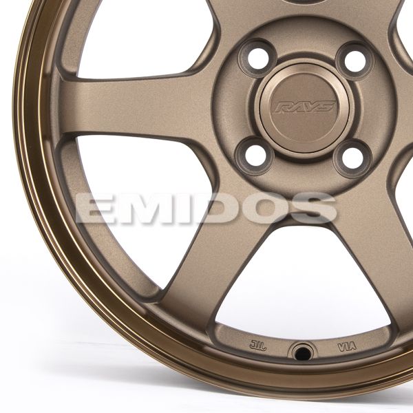 ЛИТЫЕ ДИСКИ 80838 RAYS 6014X-CB364 15 J6.5 ET40 4X100 73.1 БРОНЗА МАТОВАЯ
