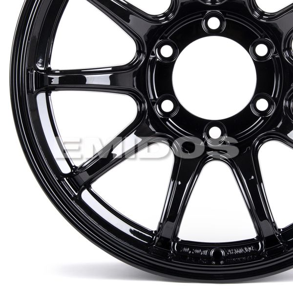 ЛИТЫЕ ДИСКИ 80849 WEDS X1086-SK165 18 J9 ET0 6X139.7 106.1 ЧЁРНЫЙ