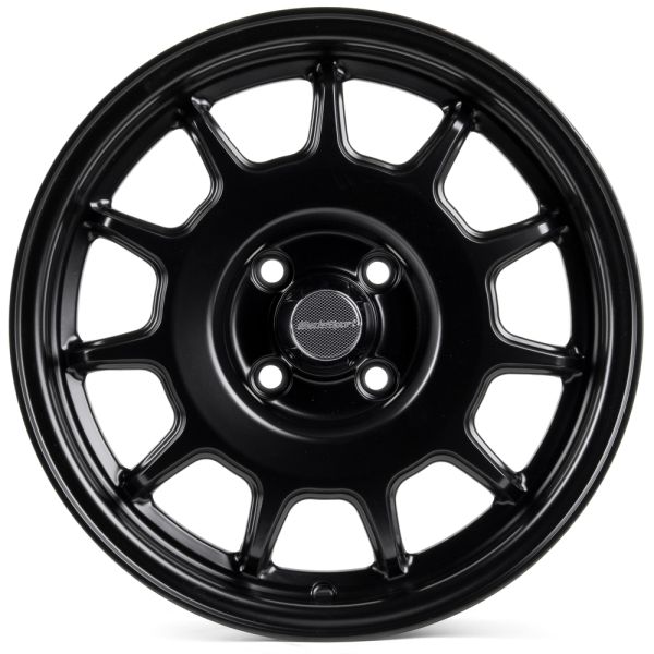 ЛИТЫЕ ДИСКИ 81461 WEDS X1229-CS213 15 J6.5 ET40 4X100 73.1 ЧЁРНЫЙ МАТОВЫЙ