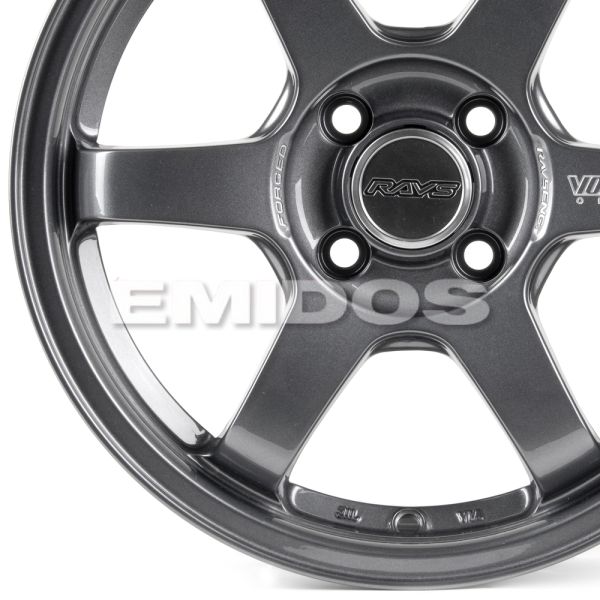 ЛИТЫЕ ДИСКИ 82005 RAYS X6014-FG543 15 J6.5 ET40 4X100 73.1 ГРАФИТ ГЛЯНЦЕВЫЙ