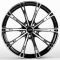 ЛИТЫЕ ДИСКИ 81081 ABT F0161-DS204 19 J8.5 ET35 5X112 66.6 ЧЁРНЫЙ ГЛЯНЦЕВЫЙ + ПОЛИРОВАННЫЕ СПИЦЫ