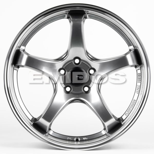 ЛИТЫЕ ДИСКИ 81200 ADVAN 1783-SK164 18 J8.5 ET35 5X108 73.1 СЕРЕБРО ТЁМНОЕ + ПОЛИРОВАННЫЙ ОБОД