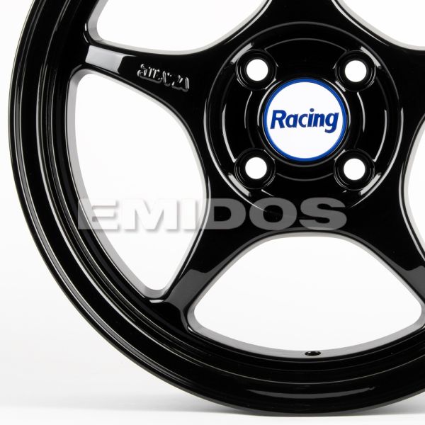 ЛИТЫЕ ДИСКИ 81233 RACING HART 50553-FG413 15 J7 ET35 4X100 73.1 ЧЁРНЫЙ ГЛЯНЦЕВЫЙ