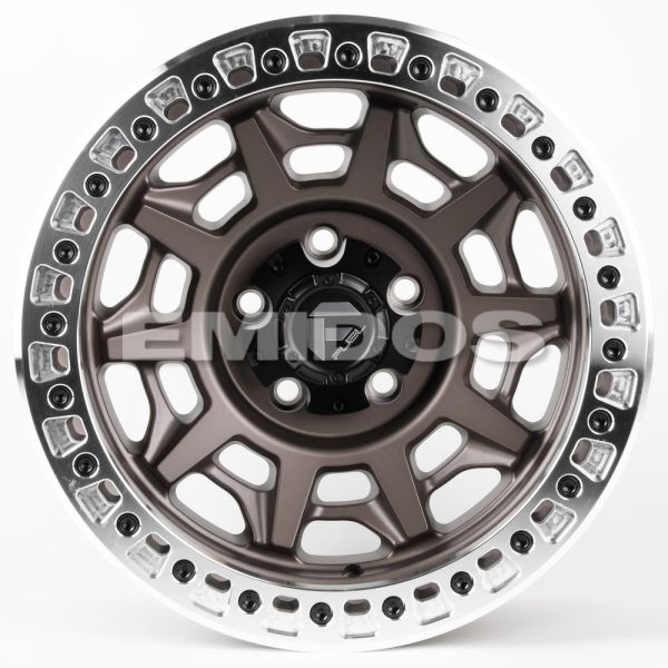 ЛИТЫЕ ДИСКИ 81321 FUEL 2628-SF058 17 J9 ET-32 5X150 110.1 БРОНЗА МАТОВАЯ + ПОЛИРОВАННЫЙ БЕДЛОК