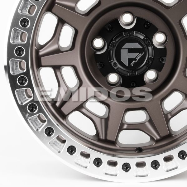 ЛИТЫЕ ДИСКИ 81321 FUEL 2628-SF058 17 J9 ET-32 5X150 110.1 БРОНЗА МАТОВАЯ + ПОЛИРОВАННЫЙ БЕДЛОК