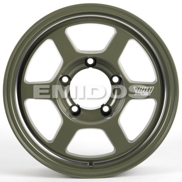 ЛИТЫЕ ДИСКИ 81396 RAYS 61143-DS171 16 J6.5 ET0 5X139.7 108.1 ЗЕЛЁНЫЙ МАТОВЫЙ + ПОЛИРОВКА