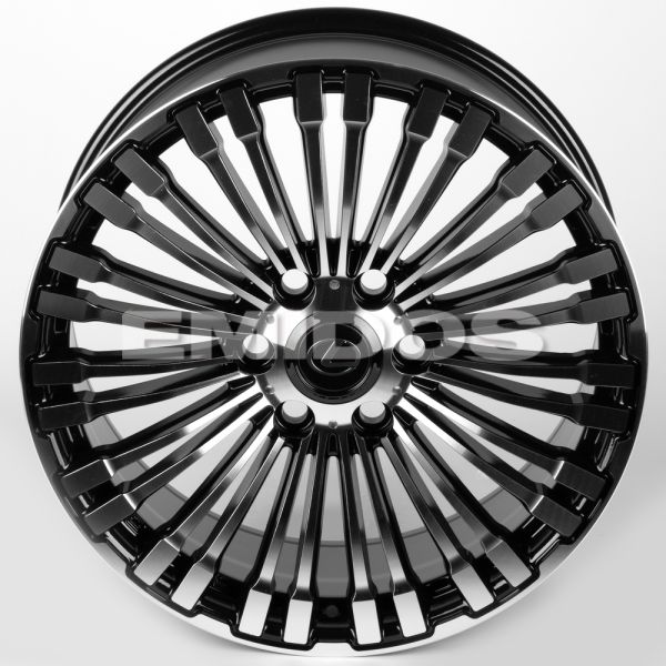 ЛИТЫЕ ДИСКИ 81417 LEXUS/TOYOTA 11843-CT378 20 J8.5 ET40 6X139.7 95.1 ЧЁРНЫЙ + ПОЛИРОВАННЫЕ СПИЦЫ