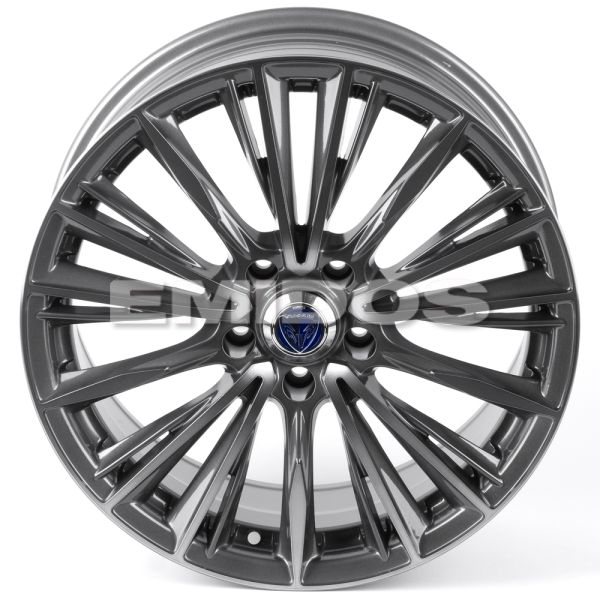 ЛИТЫЕ ДИСКИ 81424 RAYS 1127X-FG441 18 J8 ET38 5X114.3 73.1 ГРАФИТ ГЛЯНЦЕВЫЙ + ПОЛИРОВАННЫЕ СПИЦЫ + Т