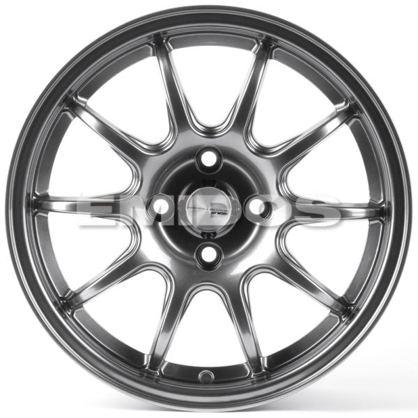 ЛИТЫЕ ДИСКИ 81431 WORK 12243-FG412 15 J6.5 ET35 4X100 73.1 СЕРЕБРО ТЁМНОЕ