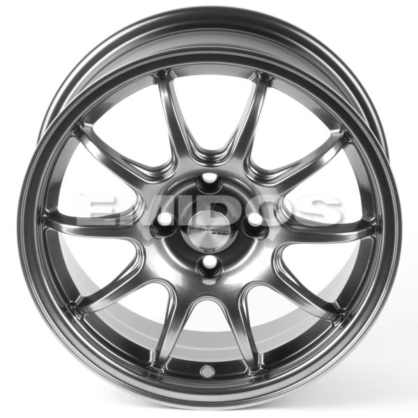 ЛИТЫЕ ДИСКИ 81431 WORK 12243-FG412 15 J6.5 ET35 4X100 73.1 СЕРЕБРО ТЁМНОЕ