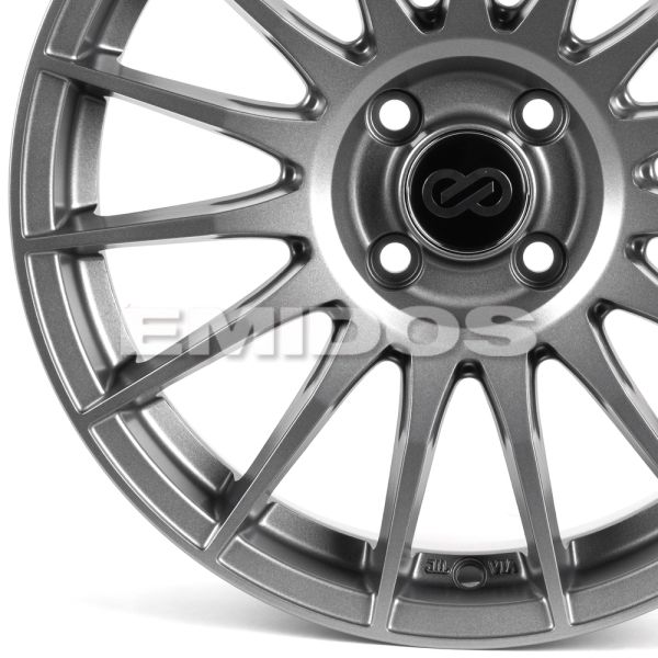 ЛИТЫЕ ДИСКИ 81445 ENKEI 15223-CS223 16 J7 ET35 4X100 73.1 ГРАФИТ МАТОВЫЙ