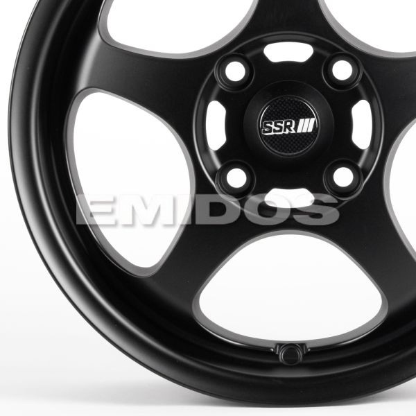 ЛИТЫЕ ДИСКИ 81481 SSR 5201-FG543 15 J6.5 ET35 4X114.3 56.6 ЧЁРНЫЙ МАТОВЫЙ