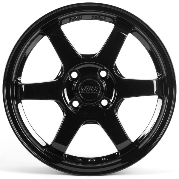 ЛИТЫЕ ДИСКИ 81529 6014D-SB364 15 J6.5 ET40 4X100 73.1 ЧЁРНЫЙ ГЛЯНЦЕВЫЙ