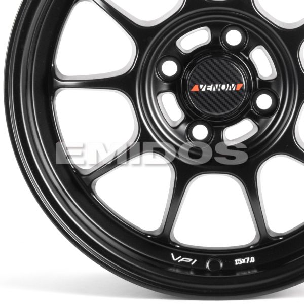 ЛИТЫЕ ДИСКИ 81531 1247X-SV253 15 J7 ET42 4X100 73.1 ЧЁРНЫЙ МАТОВЫЙ