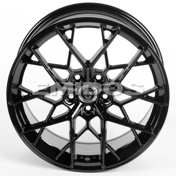 ЛИТЫЕ ДИСКИ 81559 HRE 1256X-FG441 18 J8 ET40 5X108 73.1 ЧЁРНЫЙ ГЛЯНЦЕВЫЙ