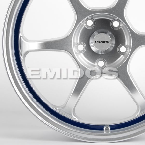 ЛИТЫЕ ДИСКИ 81563 RACING HART 6024X-SL052 18 J8.5 ET35 5X114.3 73.1 СЕРЕБРО