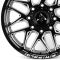 ЛИТЫЕ ДИСКИ 81618 FITTIPALDI FA19BM 20 J9 ET18 8X180 124.3 ЧЁРНЫЙ ГЛЯНЦЕВЫЙ + ПОЛИРОВАННЫЕ СПИЦЫ