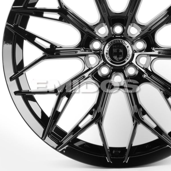 ЛИТЫЕ ДИСКИ 81628 HRE FC6006-CT492 18 J8 ET35 5X100 73.1 ЧЁРНЫЙ ГЛЯНЦЕВЫЙ