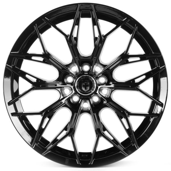 ЛИТЫЕ ДИСКИ 81641 HRE FC6006-CT478 17 J7.5 ET35 5X114.3 73.1 ЧЁРНЫЙ ГЛЯНЦЕВЫЙ