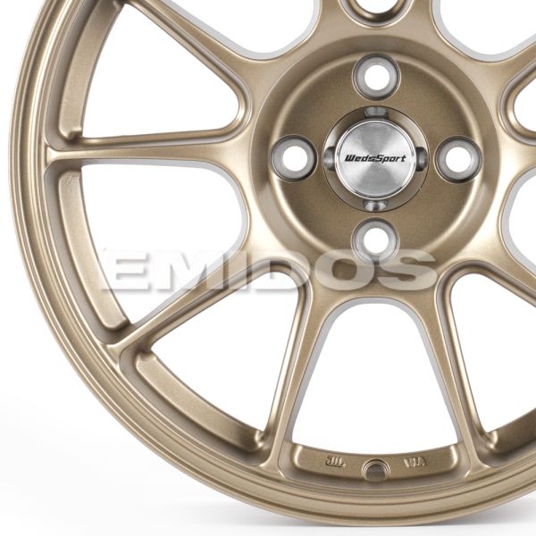 ЛИТЫЕ ДИСКИ 81659 WEDS SPORT FC011-CT468 16 J7 ET35 4X100 73.1 БРОНЗА МАТОВАЯ
