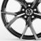 ЛИТЫЕ ДИСКИ 81732 VOLKSWAGEN FC3112-SM169 18 J8 ET35 5X112 57.1 ЧЁРНЫЙ + ПОЛИРОВАННЫЕ СПИЦЫ