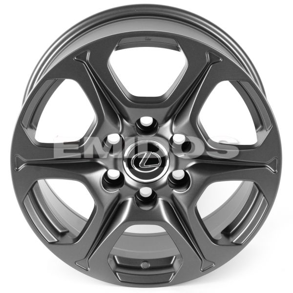 ЛИТЫЕ ДИСКИ 81743 TOYOTA FC3147-FG579 18 J8 ET56 6X139.7 95.1 ГРАФИТ МАТОВЫЙ