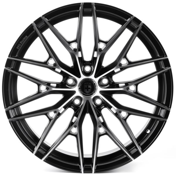 ЛИТЫЕ ДИСКИ 81783 HRE FC003-DS345 19 J8.5 ET35 5X114.3 73.1 ЧЁРНЫЙ МАТОВЫЙ + ПОЛИРОВАННЫЕ СПИЦЫ