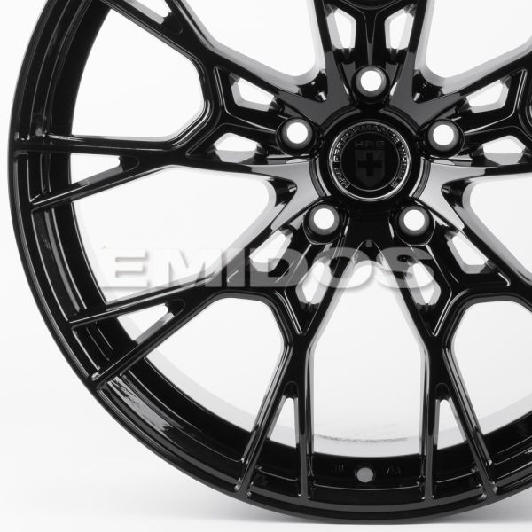 ЛИТЫЕ ДИСКИ 81797 HRE FC6002-SM185 19 J8.5 ET35 5X108 73.1 ЧЁРНЫЙ ГЛЯНЦЕВЫЙ