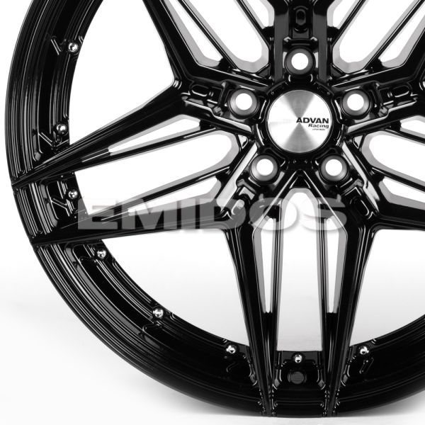 ЛИТЫЕ ДИСКИ 81952 ADVAN IVF-007-SM185 19 J8.5 ET35 5X108 73.1 ЧЁРНЫЙ