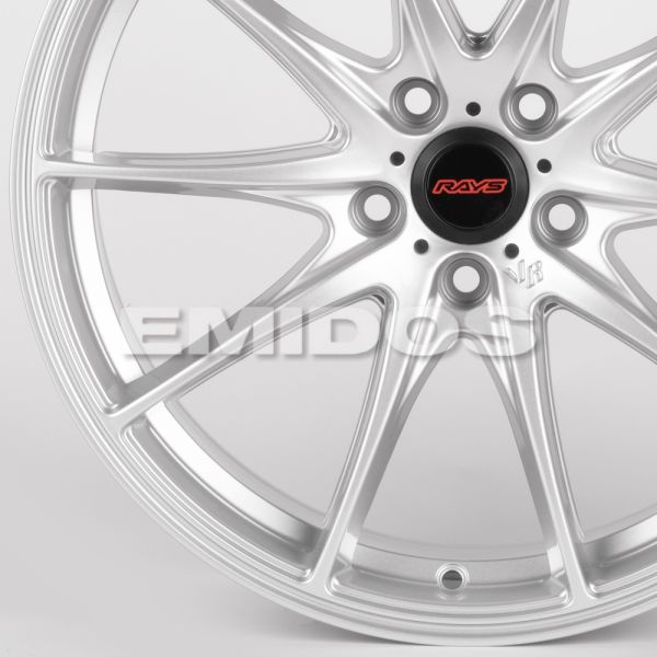 ЛИТЫЕ ДИСКИ 81958 RAYS G25-СT492 18 J8 ET42 5X108 73.1 СЕРЕБРО