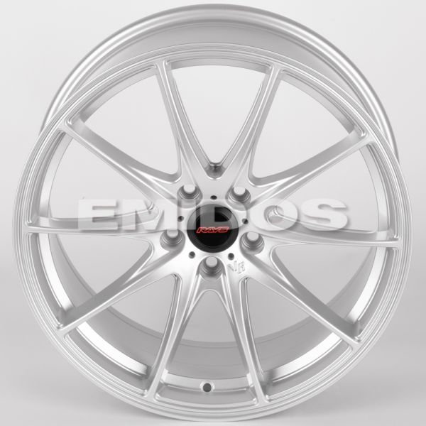 ЛИТЫЕ ДИСКИ 81958 RAYS G25-СT492 18 J8 ET42 5X108 73.1 СЕРЕБРО