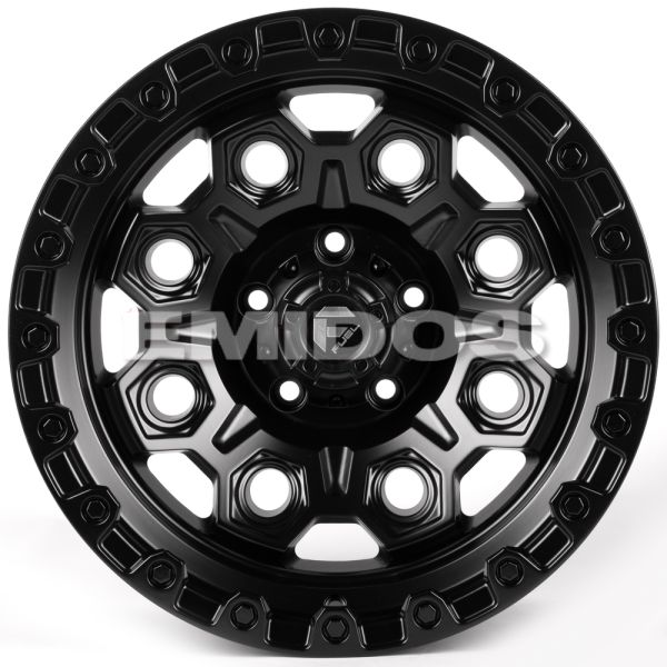 ЛИТЫЕ ДИСКИ 81964 FUEL IV-178-7-DS318 17 J9 ET-10 5X127 71.5 ЧЁРНЫЙ МАТОВЫЙ