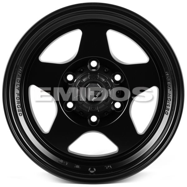 ЛИТЫЕ ДИСКИ 81969 FUEL IV-180-SM148 16 J8.5 ET0 6X139.7 110.1 ЧЁРНЫЙ МАТОВЫЙ