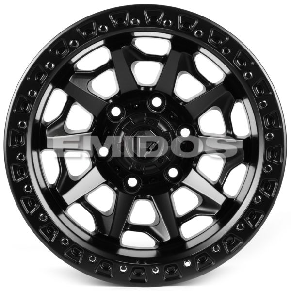 ЛИТЫЕ ДИСКИ 81973 FUEL IV-261-FG561 16 J10 ET-25 6X139.7 110 ЧЁРНЫЙ МАТОВЫЙ