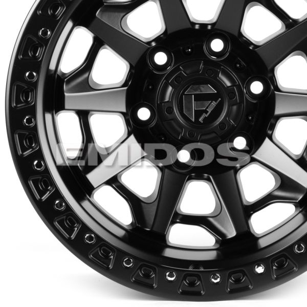 ЛИТЫЕ ДИСКИ 81973 FUEL IV-261-FG561 16 J10 ET-25 6X139.7 110 ЧЁРНЫЙ МАТОВЫЙ