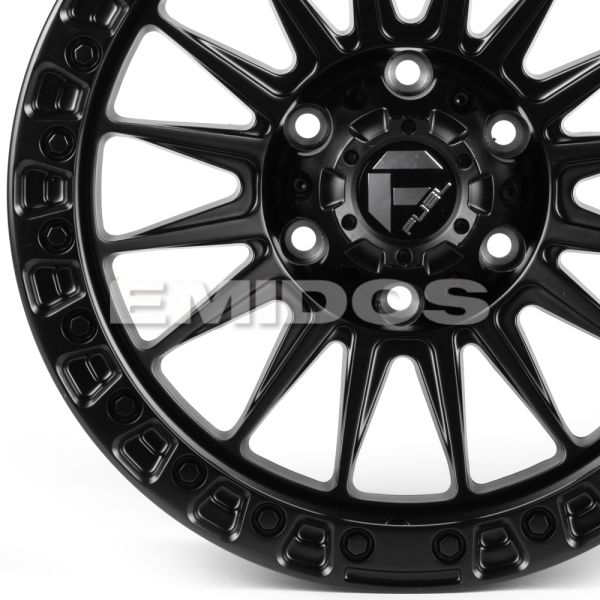 ЛИТЫЕ ДИСКИ 81974 FUEL IVF-802-FG568 17 J9 ET0 6X139.7 110 ЧЁРНЫЙ МАТОВЫЙ