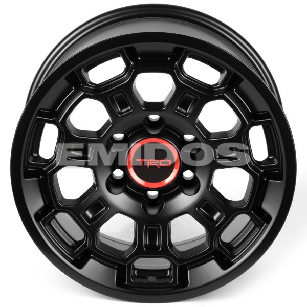 ЛИТЫЕ ДИСКИ 81977 TRD IV-1833-CT479 17 J8 ET5 6X139.7 106.1 ЧЁРНЫЙ МАТОВЫЙ