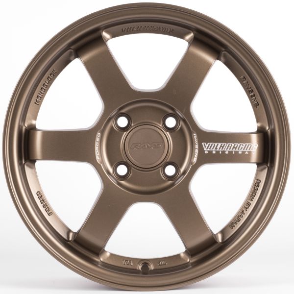 ЛИТЫЕ ДИСКИ 81986 RAYS 6019X-FG543 15 J6.5 ET40 4X100 73.1 БРОНЗА МАТОВАЯ