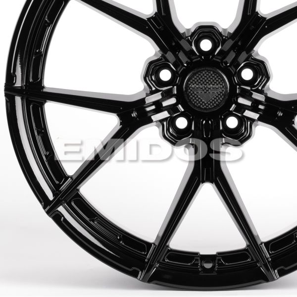 ЛИТЫЕ ДИСКИ 81991 VORSTEINER 5145X-FG595 19 J8.5 ET40 5X114.3 73.1 ЧЁРНЫЙ ГЛЯНЦЕВЫЙ
