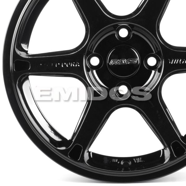 ЛИТЫЕ ДИСКИ 82006 RAYS 6067D-FG544 15 J7 ET36 4X100 73.1 ЧЁРНЫЙ ГЛЯНЦЕВЫЙ