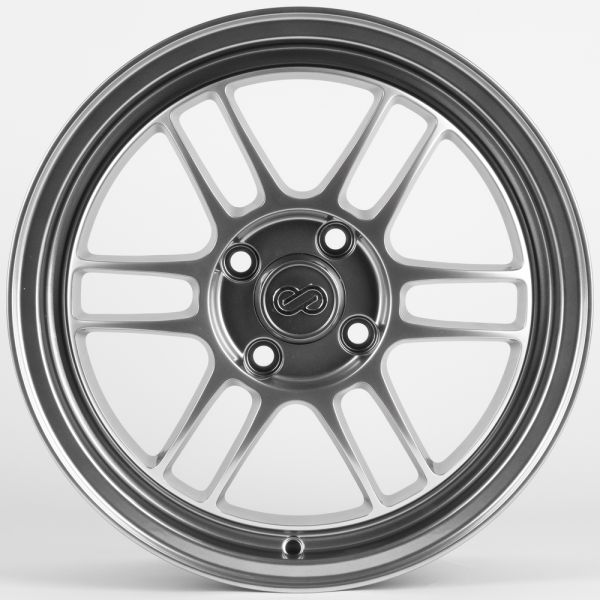 ЛИТЫЕ ДИСКИ 82011 ENKEI 6043D-SF034 15 J7 ET40 4X100 73.1 СЕРЕБРО ТЁМНОЕ