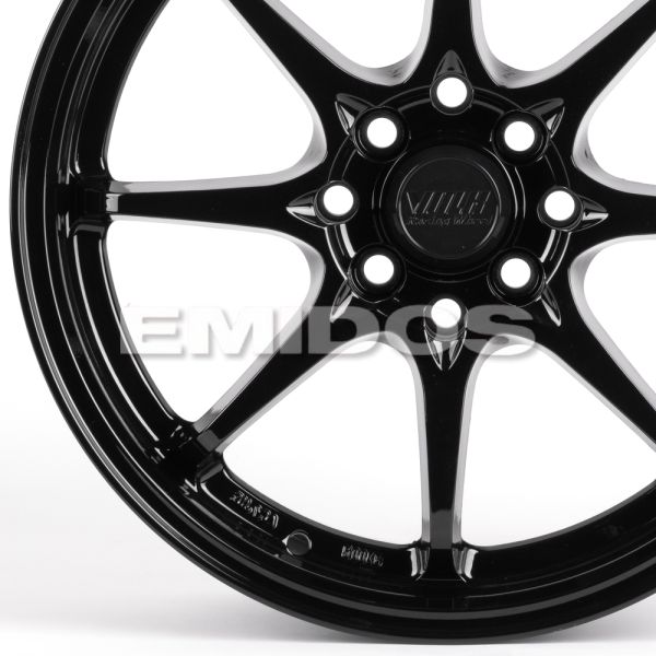 ЛИТЫЕ ДИСКИ 82016 RAYS X8306-SM145 16 J7 ET38 4X100/4X114.3 73.1 ЧЁРНЫЙ ГЛЯНЦЕВЫЙ