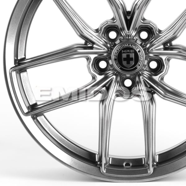 ЛИТЫЕ ДИСКИ 82020 HRE 5554X-SF069 18 J8 ET40 5X108 73.1 СЕРЕБРО ТЁМНОЕ