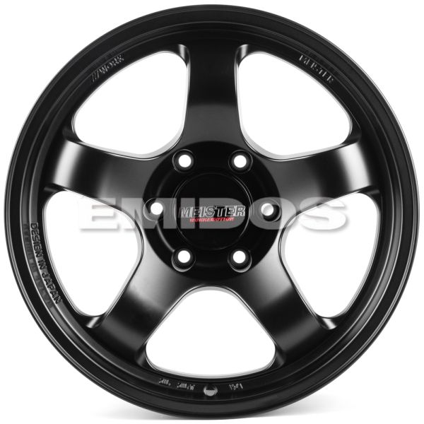 ЛИТЫЕ ДИСКИ 82026 WORK X5351-FG581 18 J9 ET0 6X139.7 106.1 ЧЁРНЫЙ МАТОВЫЙ