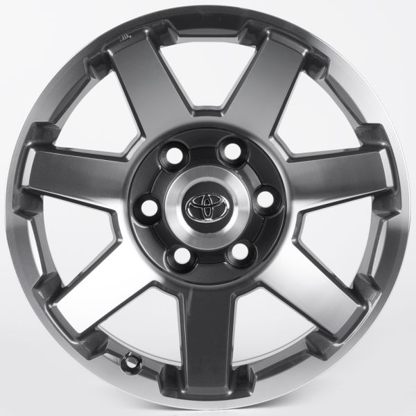 ЛИТЫЕ ДИСКИ 82039 TOYOTA IVF-3363-DS315 17 J7.5 ET15 6X139.7 106.1 ГРАФИТ ГЛЯНЦЕВЫЙ + ПОЛИРОВАННЫЕ С
